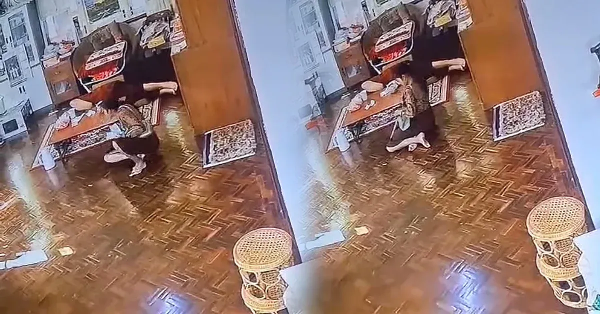 They went down while the monk was still sleeping