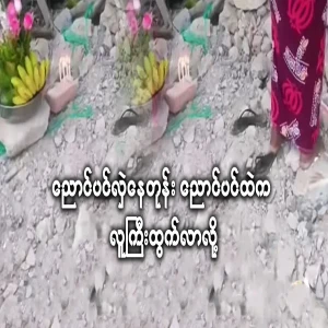 As the banyan tree fell, the old man came out of the banyan tree