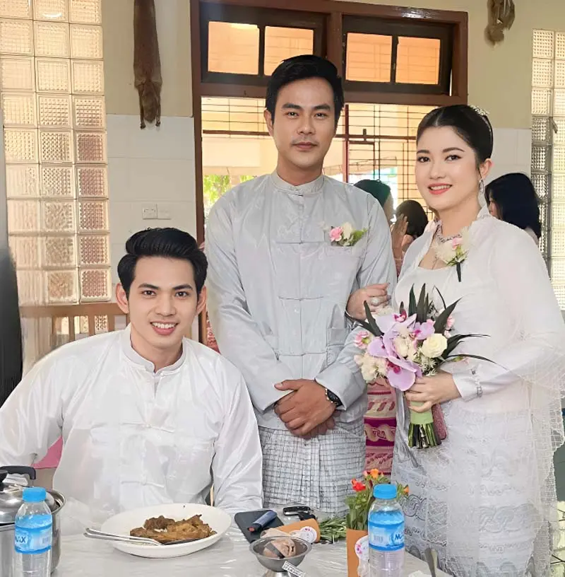 The actor Kyaw Su and the singer Hlwan Paing are siblings and support each other though.