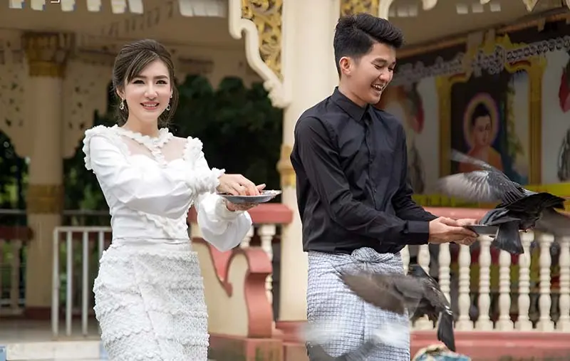 Singer G-fatt and actress Nang Su Yati Soe have been collaborating professionally since they first met.