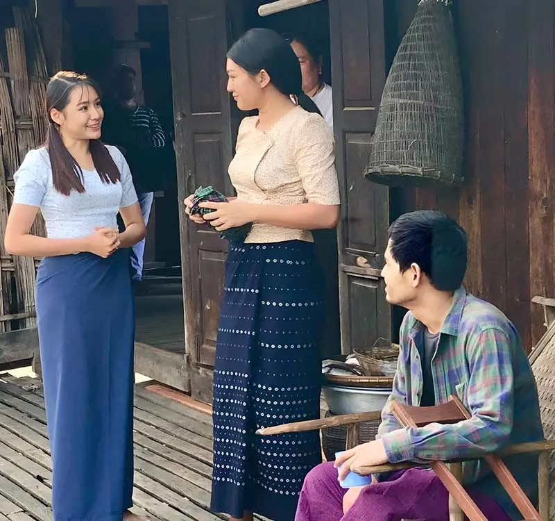 Actress Thet Mon Myint is the source of inspiration supporting actress Chue Lay.