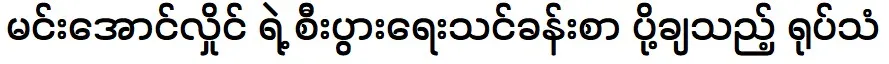 Senior General Min Aung Hlaing’s economic lesson